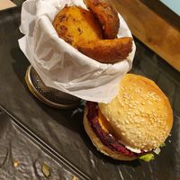 Vegeburger at Urban & Veggie in Dubrovnik