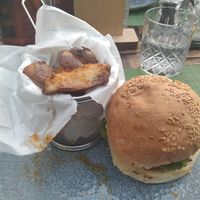 KOM/QOM (strava) burger at Urban & Veggie in Dubrovnik