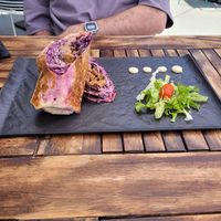 Seitan kebab at Urban & Veggie in Dubrovnik