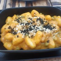 Cheesy gnocchi at Urban & Veggie in Dubrovnik