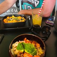 Mac n tease gnocchi & Power poke bowl   at Urban & Veggie in Dubrovnik