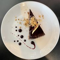 Raw chocolate cake  at Urban & Veggie in Dubrovnik