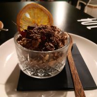 Chocolate mousse at Urban & Veggie in Dubrovnik