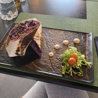 Kebab wrap with seitan   at Urban & Veggie in Dubrovnik