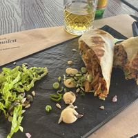 Seitan kebab!   at Urban & Veggie in Dubrovnik