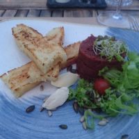 Tartare d'aubergines at Urban & Veggie in Dubrovnik