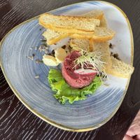 Eggplant tartare  at Urban & Veggie in Dubrovnik