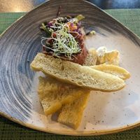 Aubergine starter at Urban & Veggie in Dubrovnik