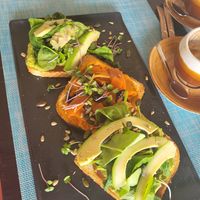 Avocado tostie at Urban & Veggie in Dubrovnik