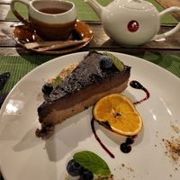 Raw chocko cake at Urban & Veggie in Dubrovnik
