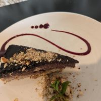 Raw chocolate cake at Urban & Veggie in Dubrovnik