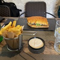 Focaccia sandwich   at Urban & Veggie in Dubrovnik