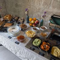vegan buffet at Urban & Veggie in Dubrovnik