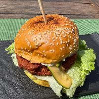 Burger  at Urban & Veggie in Dubrovnik