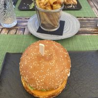 Vegan Iron Burger  at Urban & Veggie in Dubrovnik