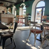 Interior design at Urban & Veggie in Dubrovnik