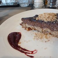 Raw chocolate cake at Urban & Veggie in Dubrovnik