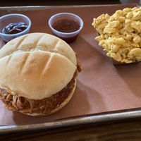 Jackfruit and mac n cheez  at Smokee Mo's St Louis BBQ in St Louis
