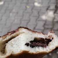 Pan de chocolate at Libres X Siempre in Mexico City