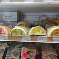 Cheeses at Veganic in Dublin