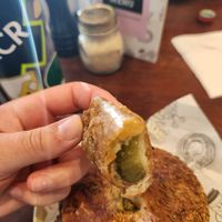 Fried pickles omg at Balls and Bangles in Queenstown