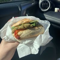 Falafel Bagel  at Balls and Bangles in Queenstown