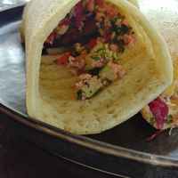 falafel dosa at Muse Cafe & Art in Ubud