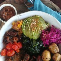 veggie breakfast at Muse Cafe & Art in Ubud