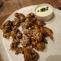 Cauliflower wings  at Muse Cafe & Art in Ubud