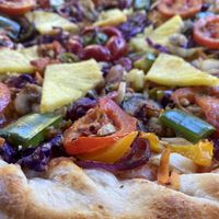 Fresh ingredients   at Pizza Yolo in Santa Catalina