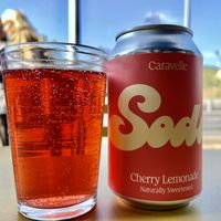 Cherry soda  at Not Dog in Nice