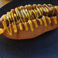 L'original with extra cheese at Not Dog in Nice