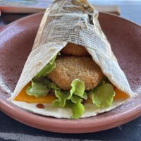 Le petit wrap was very tasty!  at Not Dog in Nice