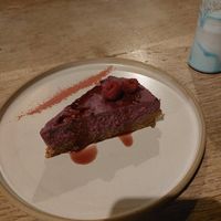 Cheesecake at Green Kukunari in Crete