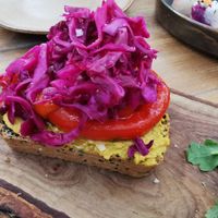 Bruschetta at Green Kukunari in Crete