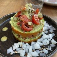 Vegan Tartar  at Green Kukunari in Crete