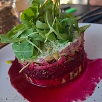 Beetroot Tartar at Green Kukunari in Crete