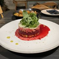 Beetroot Tartar 👌😍  at Green Kukunari in Crete