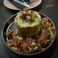 Avocado & Sweet potatoes tartar  at Green Kukunari in Crete
