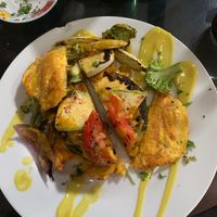 All those yummy veggies at Tostometro in Granada