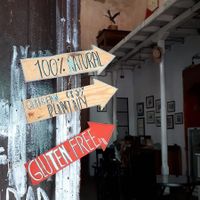 Entrance at Tostometro in Granada