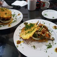 Veggie option at Tostometro in Granada