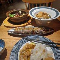 First day (equivalent to 2 blocks of cauldron tofu!) at Qīng Chún 庆春食堂 - Qingchun E Rd in Hangzhou