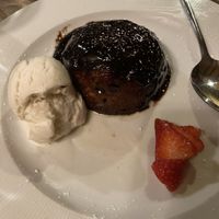 Choc orange sponge  at The Old Inn in Newton Abbot