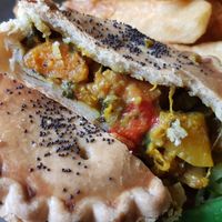 Vegan pie of the day at The Old Inn in Newton Abbot