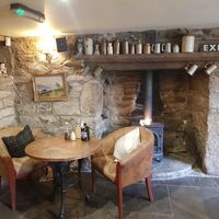 Cute interior, low ceilings, cosy at The Old Inn in Newton Abbot