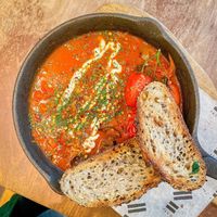 vegan shakshuka at Fego in Cobham