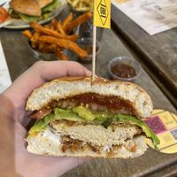 Californian Burger  at Gourmet Burger Kitchen in Guildford