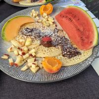 Pancakes at Menthe Chocolat in Toulon