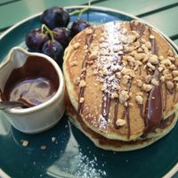 Pancakes at Menthe Chocolat in Toulon